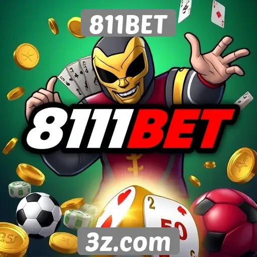 Variedade de jogos disponíveis na 811BET